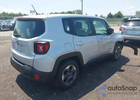 2016 Jeep Renegade Sport z USA, uszkodzony, nr VIN ZACCJAAT7GPC78519